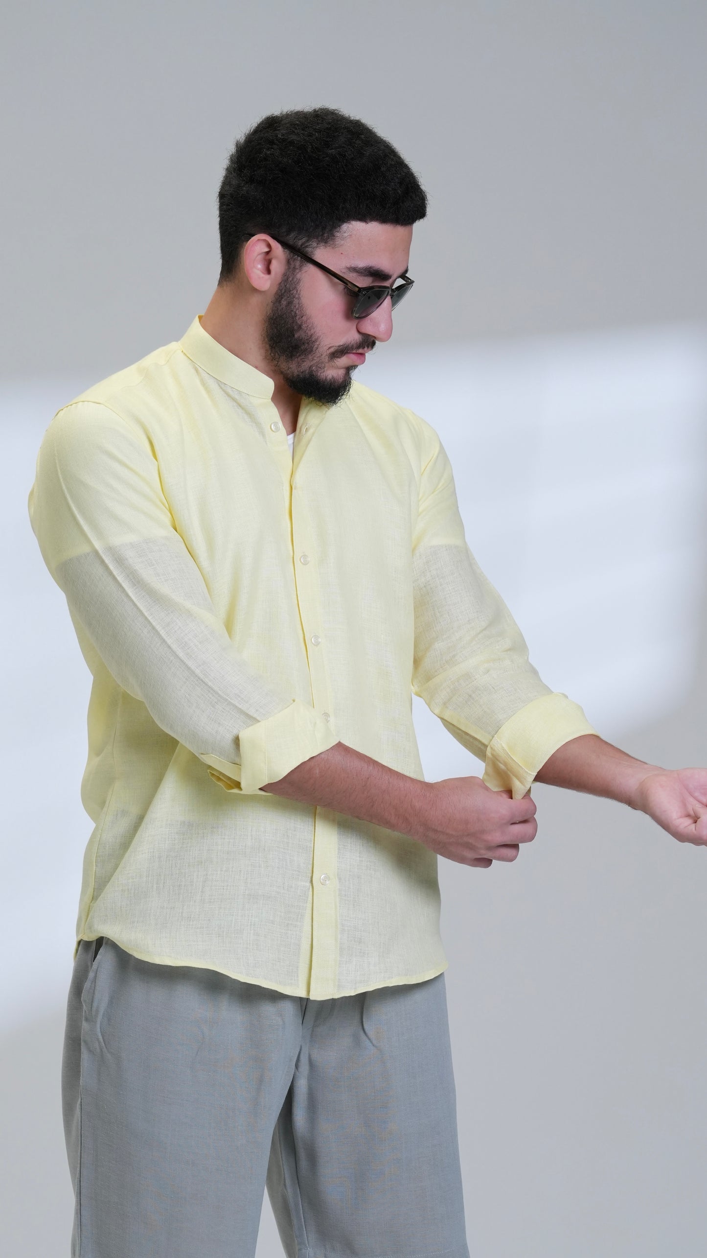 Chinese Collar T-Shirt
